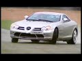 lewis hamilton takes people on hot laps around goodwood in an slr. fast.