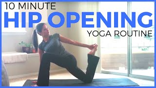 Gentle Hip Opening Yoga Sequence