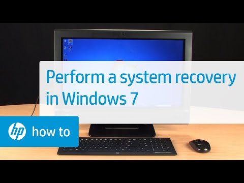 how to recover system