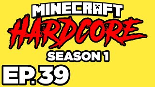 Minecraft: HARDCORE s1 Ep.39 - • •‍•️ • FINDING AN OCEAN MONUMENT / DUNGEON! (Gameplay Lets Play)