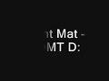 MAT MATS =) MAT MATS =)