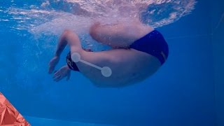 Flip turn tutorial 2. Tips and techniques. How to do a good flip turn swimming freestyle.