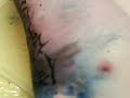 my friend Anton gets his first tattoo......