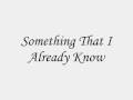 Backstreet Boys - Something That I Already Know [FULL]