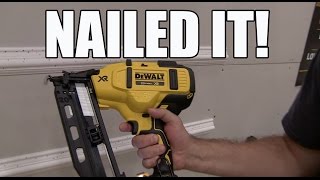 DeWALT DCN660 20V Brushless 16 Gauge Finish Nailer - Sneak Peek!