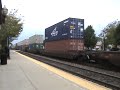 BNSF 4334 Leads Intermodal East with NS power, LaGrange, IL