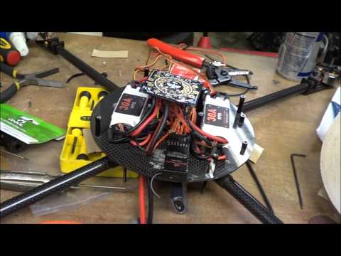 LOTUS R.C. T580P+ WITH DJI NAZA BUILD AND REVIEW