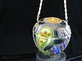 Vivian Alexander Paisley Apple Evening Purse