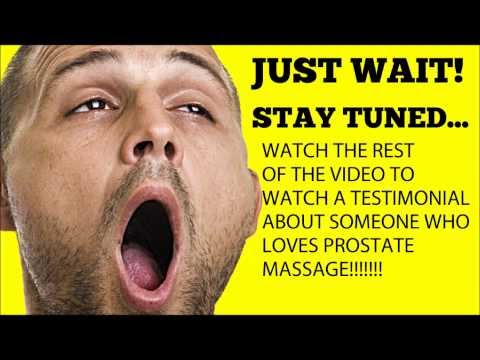 how to self massage prostate gland