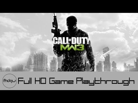 Full Game - Call of Duty: Modern Warfare 3 Campaign - Walkthrough (No Commentary)