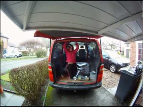 how to fit a leisure battery vw t5