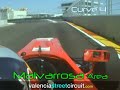 the first real lap to the formula 1 valencia street circuit