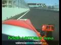 The first real lap to the Formula 1 Valencia Street Circuit