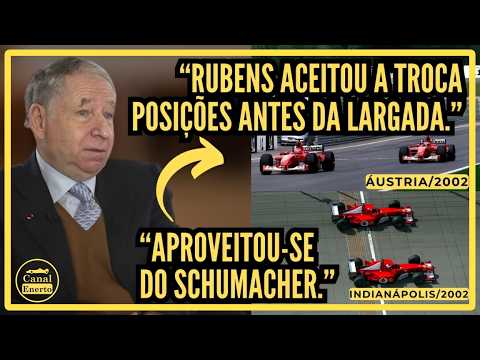 "Barrichello constrangeu a Ferrari e o Schumacher." - Jean Todt