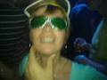 Poppel Tent door een groene bril