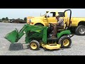 John Deere 2210 HST with JD210 Loader