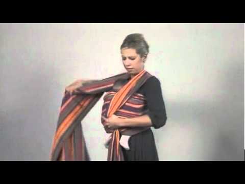 Amazonas Tragetuch Bindeanleitung Wickelkreuztrage