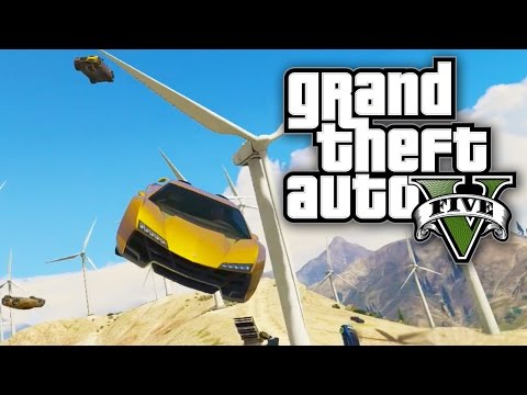 GTA 5 Online - WINDMILL DEATH RACE! (GTA V Online)