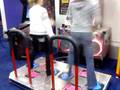 Jess Ness & Alexandra Astley On Dance Mat.