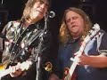 shot from the photo pit, levon plays the band classic at mountain jam with help from his band and mr. warren haynes.