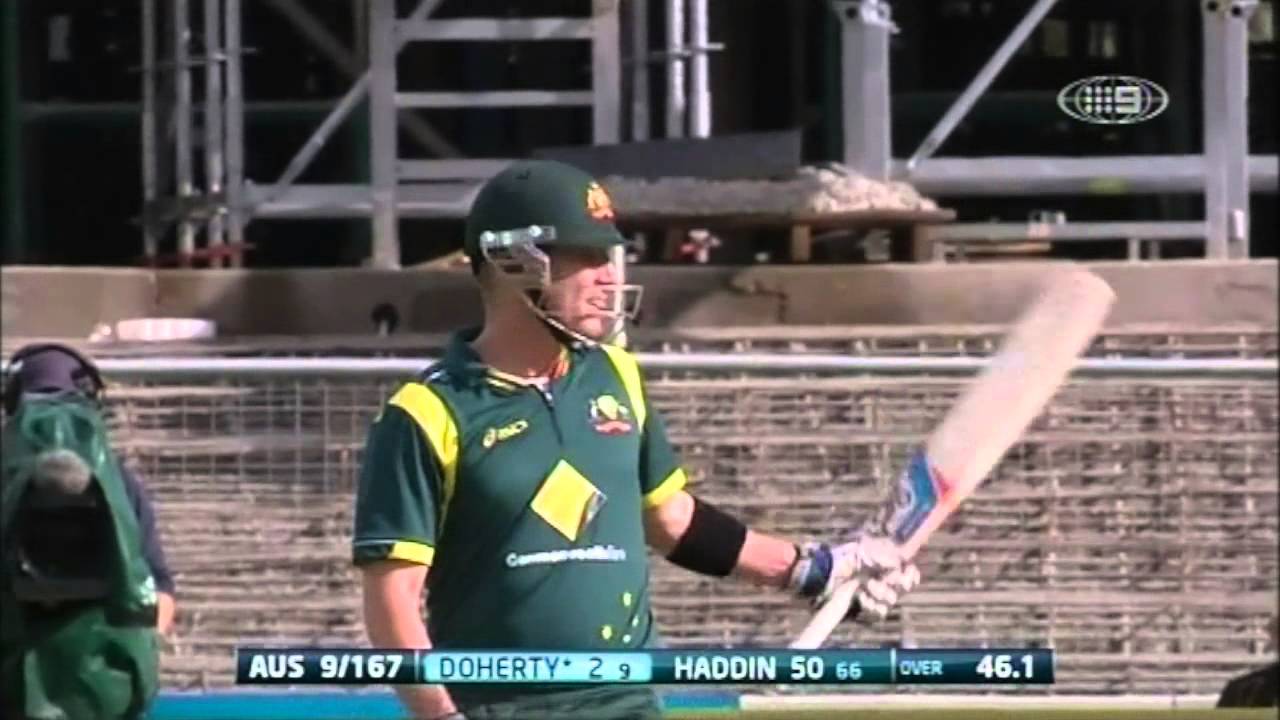 2nd ODI AUS v SL