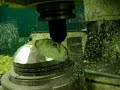 Machining Hemi Piston Machining Hemi Piston
