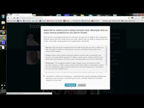 how to remove xkit for tumblr on safari