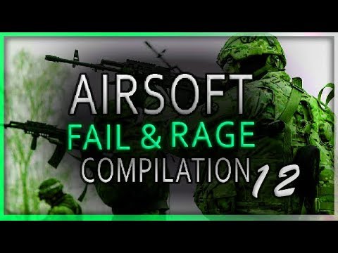 Airsoft Fail & Rage Compilation Nr. 12 (Learn from mistakes)