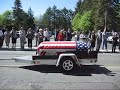 Easton Pays Respects to a Fallen Marine