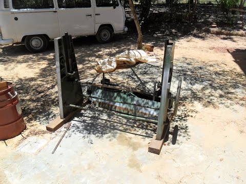 Restauração de uma dobradeira de chapas / Sheet metal brake restoration part1
