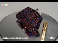 Click here to watch this video Rhinestone Purse - HB14