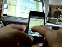 Typing on my iPhone 3G Typing on my iPhone 3G
