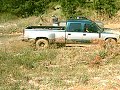Jordans Dually trying to splash Bob and his truck stuck in t