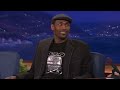 CONAN highlight: If Metta World Peace elbows you in the head, he will never speak to you again.
