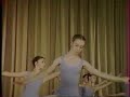 Sylvie Guillem at 14, in class