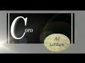 el coro ad libitum sigue con el repetorio de vivaldi. en este caso, canta el tercer movimiento del credo: crucufixus.