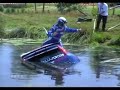 rally car drowning