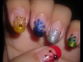 Nail Art - New Year Fireworks