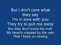 leona lewis keep bleedin lyrics