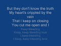 leona lewis keep bleedin lyrics