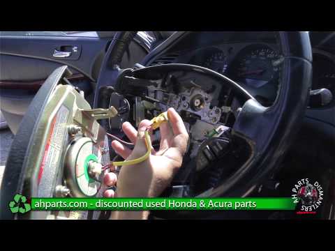 How to replace / change an Air Bag 1999 2000 2001 2002 2003 Acura TL REPLACE DIY