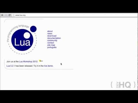 how to learn lua