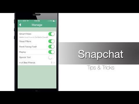 how to enable front flash on snapchat