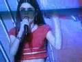 Cristina Fungueiriño Cantando en Antena 3.. Menuda Navidad