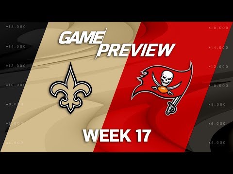 Video: New Orleans Saints vs. Tampa Bay Buccaneers | NFL Week 17 Game Preview | NFL Playbook