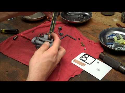 how to clean a honda xr50 carburetor