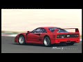 gran turismo 5 prologue: ferrari f40 replay