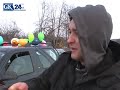 Protest koszalińskich kierowców przeciw wysokim cenom paliw Protest koszalińskich kierowców przeciw wysokim cenom paliw
