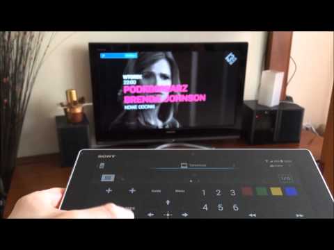 how to control tv with sony xperia z
