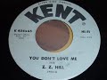 Hill, ZZ - You Don't Love Me 45rpm